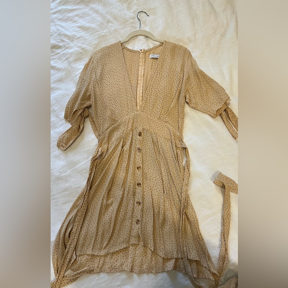 Silky mini dress